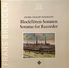 LP - Telemann - Blockflöten Sonaten - Frans Brüggen