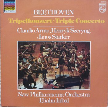 LP - Beethoven - Tripelkonzert - Claudio Arrau - Henryk Szeryng - Janos Starker - 0