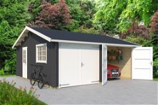 Tuinhuis houten garage Falkland: 575 x 575 cm