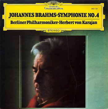 LP - Brahms - Symphonie No.4 - Herbert von Karajan - 0