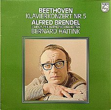 LP - Beethoven - klavierkonzert nr.5 - Alfred Brendel / Bernard Haitink