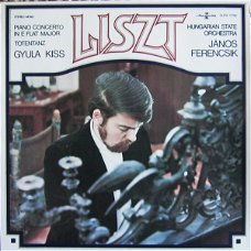 LP - LISZT - Piano concerto in E flat major - Gyula Kiss, piano