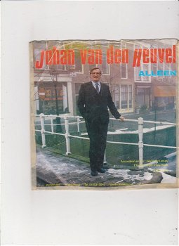 Single Johan van den Heuvel - Alleen - 0