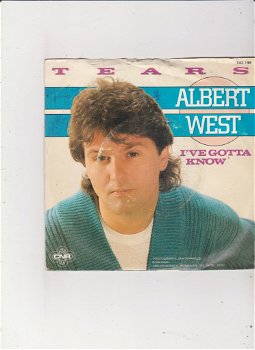 Single Albert West - Tears - 0