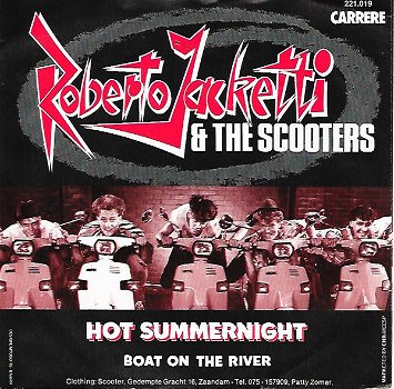 Roberto Jacketti & The Scooters – Hot Summernight (Vinyl/Single 7 Inch) - 0