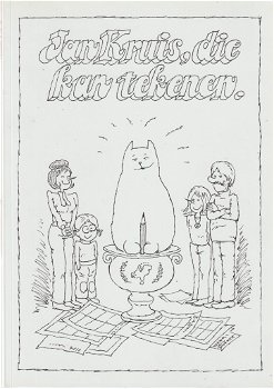 Jan Kruis die kan Tekenen Jan Jans en de Kinderen oplage 680 - 0