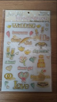 epoxy stickers wedding - 0