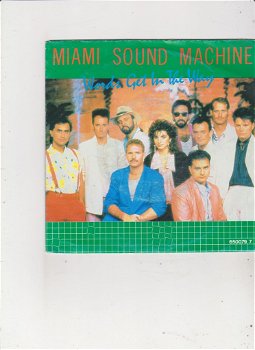 Single Miami Sound Machine - Words get in the way - 0