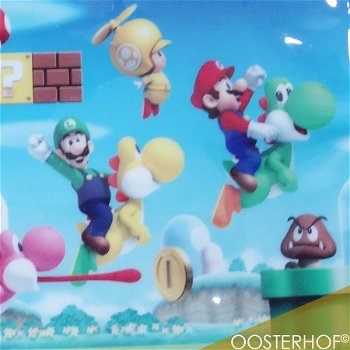 Super Mario Bros. Wii Tasje 11,5 x 16,5 cm - 2