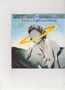 Single Dave Stewart/Barbara Gaskin- I'm in a different world - 0