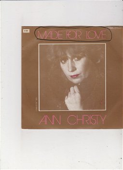 Single Ann Christy - Made for love - 0