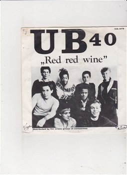 Single UB 40 - Red red wine - 0