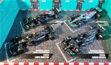 Mercedes F1 Hamilton - Russell 4er verzameldoos 1/43 Bburago