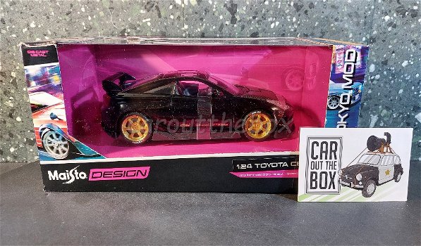 Toyota Celica GT-S zwart 1/24 Maisto - 5