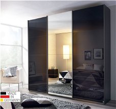 AANBIEDING- Schuifdeur kledingkast XL Glas spiegel deuren