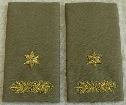 Rang Onderscheiding, Regenjas, Majoor, Koninklijke Landmacht, vanaf 2000.(Nr.1) - 1