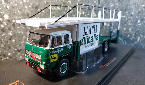 Fiat 673 LANCIA ALITALIA race transporter 1/43 Vitesse V1000 - 1