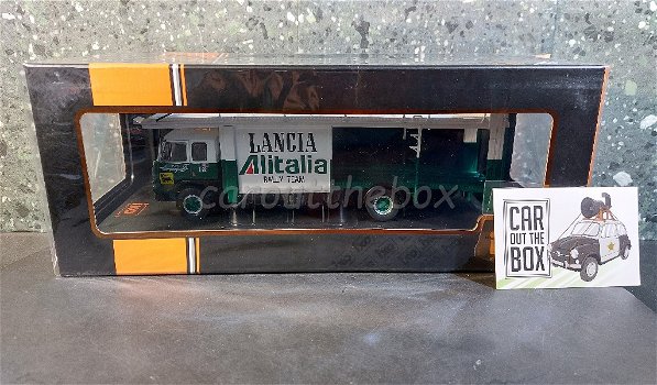 Fiat 673 LANCIA ALITALIA race transporter 1/43 Vitesse V1000 - 4