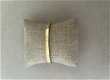 Gouden smalle triomphe bangle armband 18k verguld waterproof - 0 - Thumbnail