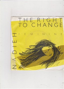 Single Nadieh - The right to change - 0