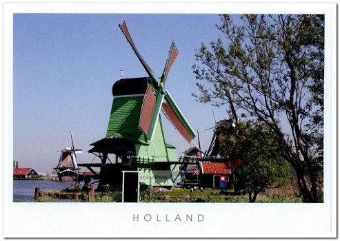 Ansichtkaart: De Gekroonde Poelenburg - Zaanse Schans - 0