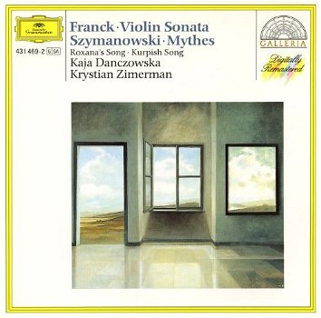 Kaja Danczowska - Franck • Szymanowski • Krystian Zimerman – Violin Sonata • Mythes (CD) - 0