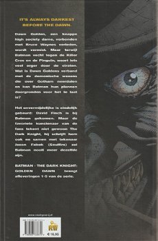 Batman The Dark Knight Golden Dawn Hardcover - 1