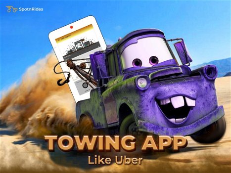 Uber for Tow Trucks App | SpotnRides - 1