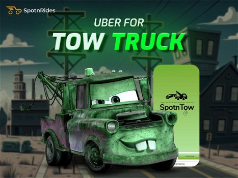 Uber for Tow Trucks App | SpotnRides - 0