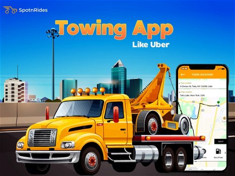 Uber for Tow Trucks App | SpotnRides - 2