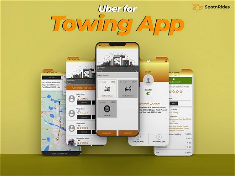 Uber for Tow Trucks App | SpotnRides - 6