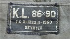Broek, Overtrek, Gevechts, Uniform, VT (Veldtenue), M58, KL, maat: 86x90, 1960.(Nr.4) - 6 - Thumbnail