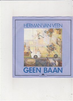 Single Herman van Veen - Geen baan - 0