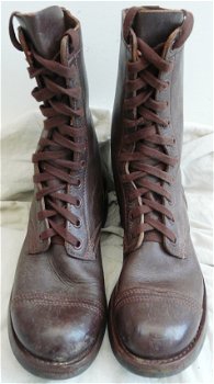 Schoenen, Laarzen, Gevechts, M57, Koninklijke Landmacht, maat: 42S, jaren'60.(Nr.2) - 1