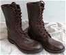 Schoenen, Laarzen, Gevechts, M57, Koninklijke Landmacht, maat: 42S, jaren'60.(Nr.2) - 2 - Thumbnail