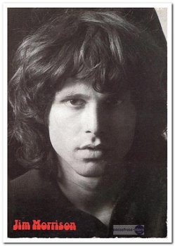 Ansichtkaart: Jim Morrison - 0
