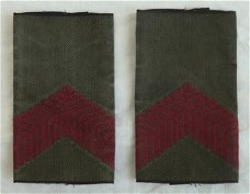 Rang Onderscheiding, GVT, Soldaat 2e Klasse, Koninklijke Landmacht, jaren'90.(Nr.1)