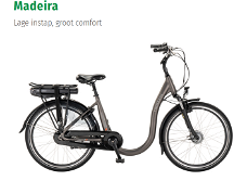 trenergy madeira elektrische fiets met extra lage instap