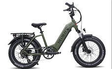 nieuw elektrische fiets , 20 inch + 720 accu en lader, voor alle leeftijden