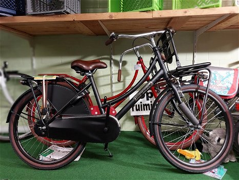 24 inch transport fiets mat zwart nieuw - 0
