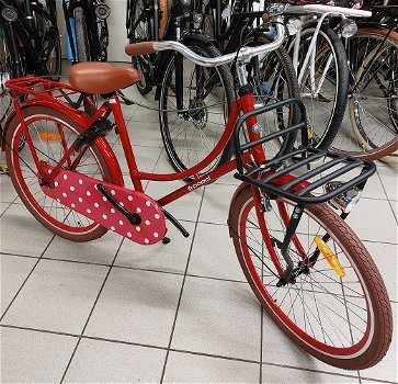 24 inch oma transport fiets nieuw - 1