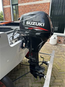 Suzuki 9.9 langstaard op afstandsbediening - 2