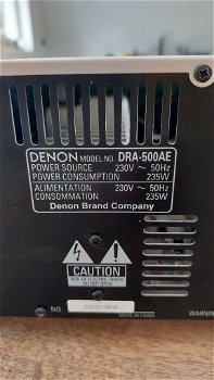 Denon DRA-500AE stereo FM/AM receiver / versterker - 3