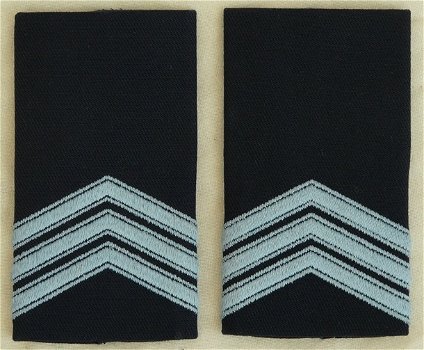 Rang Onderscheiding, DT, Blouse & Trui, Sergeant, Koninklijke Luchtmacht, jaren'80/'90.(Nr.1) - 0