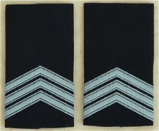 Rang Onderscheiding, DT, Blouse & Trui, Sergeant, Koninklijke Luchtmacht, jaren'80/'90.(Nr.1)
