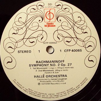 LP - Rachmaninov- Symphony No. 2 in E minor - 1