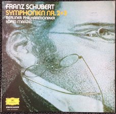 LP - Franz Schubert - Symphonien Nr. 2 + 3 - Berliner Philharmoniker, Lorin Maazel