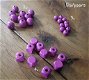 Houten gekleurde kralen (diverse soorten en maten) - 5 - Thumbnail