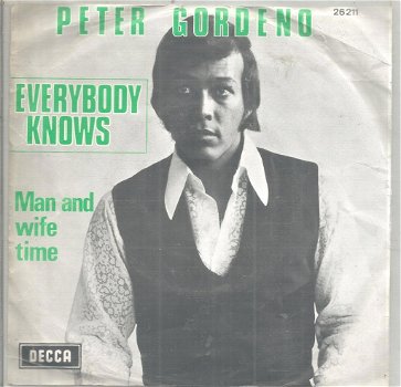 Peter Gordeno – Everybody Knows (1969) - 0