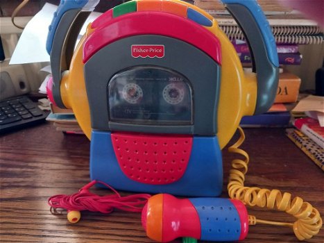 Fisher Price , cassette recorder, vintage - 0